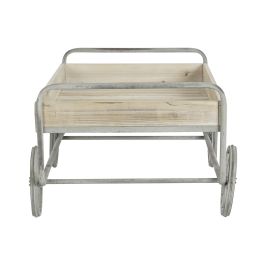 Carro Vintage DKD Home Decor Natural Gris 67 x 46 x 110 cm