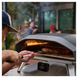 Ooni Karu 2 Pro UU-P2EE00 - Horno de Pizza para Exterior, 46 cm, Negro/Plata, Calienta a 500 °C