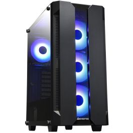 Chieftec GS-01B-OP Torre PC Gamer ATX/microATX/Mini-ITX Negra con Panel de Vidrio Templado y USB 3.2 Gen 1