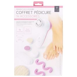 Cosmetic Club Juego De Pedicura 14 Piezas con Cepillo Eléctrico y 4 Cabezales, Bolsa de Transporte Precio: 10.95000027. SKU: B1KEYB2JMC