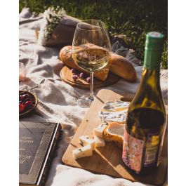 Inde Copa Vino 590 ml Ps La Mediterranea 21.1 cm alto x 9.6 cm ancho x 6.5 cm largo