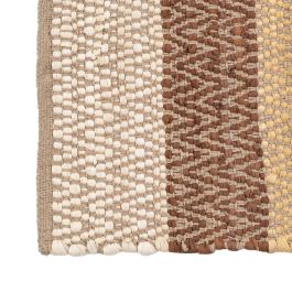 Alfombra Rayas Natural Algodón 200 X 300 cm