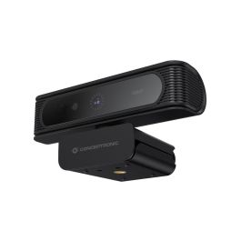 Conceptronic Amdis Webcam FHD 1080P USB con Reconocimiento Facial Windows Hello 30FPS Ángulo 80º