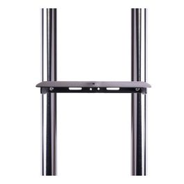 B-Tech AV Accessory Shelf, max 25 kg, 300 x 300 mm, Black