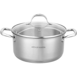 AM2513 Olla Arthur Martin 28 cm con tapa  Acero inoxidable  Todo tipo de fuegos incluida inducción Precio: 44.5000006. SKU: B196EGJBFE