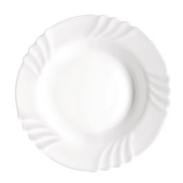 Bormioli Rocco Plato Hondo Ebro Vidrio Templado Opal Blanco 23 cm - Apilable, Apto Microondas y Lavavajillas, Extra Resistente Precio: 1.49999949. SKU: S2706161