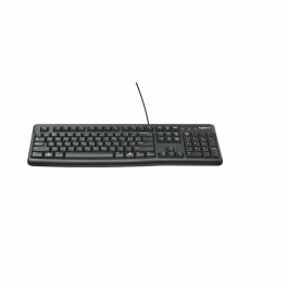 Logitech K120 Teclado USB de Perfil Bajo, Silencioso, Resistente a Salpicaduras, con Teclado Numérico, Teclas Duraderas y Conexión Plug & Play