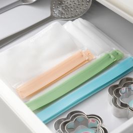 Set de Bolsas Reutilizables Herméticas Zags InnovaGoods 6 Unidades