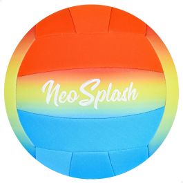 Balón de Voleibol Aktive Neo Splash Multicolor Neopreno (24 Unidades)