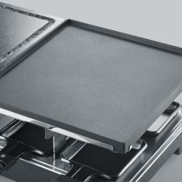 Gril Severin Raclette - RG2376 - 8 personas - Piedra de cocción natural y placa reversible no de palo - termostato ajustable Gril Severin Raclette - RG2376 - 8 personas - Piedra de cocción natural y placa reversible no de palo - termostato ajustable