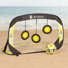 Portería de Fútbol Real Madrid C.F. 120 x 80 x 80 cm (4 Unidades)