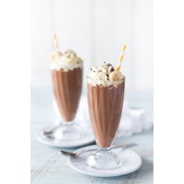 La Mediterranea Copa Batidos 400Ml 8 x 18,5 x 8 cm (24 Unidades)