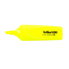 Artline Rotulador Fluorescente EK-690 Eco Green Punta Biselada 1-4 mm Amarillo