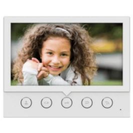 Fanvil i53W Videoportero IP inalámbrico/cableado con pantalla táctil LCD de 7" (17.8 cm), 800x480, WiFi, PoE, H.264, Blanco