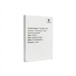 F-Secure Total Security - 20 Dispositivos, 2 Años - ESD-DownloadESD Precio: 308.59000018. SKU: B169D4W5CQ