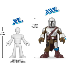 Imaginext STAR WARS Figura El Mandaloriano XXL 40 cm HXT20