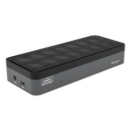 Targus DOCK570EUZ Docking Station Alámbrica Negra con 4 HDMI y 4 DisplayPort, Compatible con Windows y Mac OS