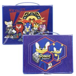 Cerdá Set Papelería Coloreable Caja Sonic Prime 45.0x26.70x3 cm