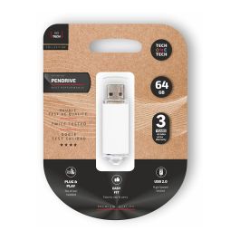 Memoria Usb 64Gb Tech-One-Tech Basic 2.0 Blanco (Incluye Canon Lpi De 0.24 ) Precio: 6.50000021. SKU: B19TR3LAWE