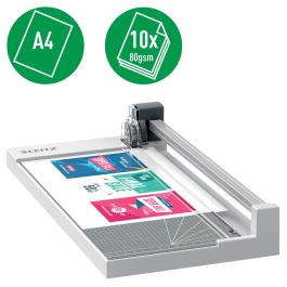 Cizalla Leitz Precision Home Office A4 Antracita