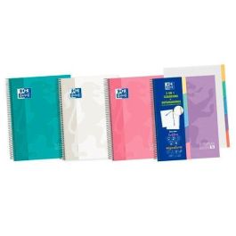 Oxford Cuaderno Europeanbook 5 Classic A5+ 5x5 100H Tapas Extraduras Microperforado 5 Pestañas Colores Surtidos (10 Unidades) (10 Unidades) Precio: 46.95000013. SKU: B186JDXC33