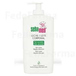 Sebamed Leche Corporal Hidratante y Calmante para Piel Sensible y con Irritación, con Camomila y Alantoína, Formato Dosificador 750 ml Precio: 9.78999989. SKU: S0597288