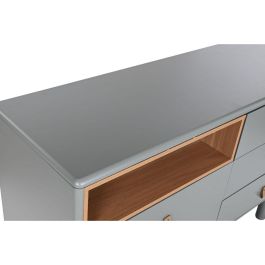 Cómoda Home ESPRIT Azul Gris Natural Polipropileno Madera MDF 120 x 40 x 75 cm Cómoda Home ESPRIT Azul Gris Natural Polipropileno Madera MDF 120 x 40 x 75 cm