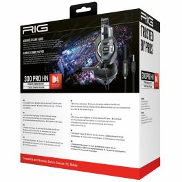 Auriculares Nacon RIG 300HN Negro Auriculares Nacon RIG 300HN Negro