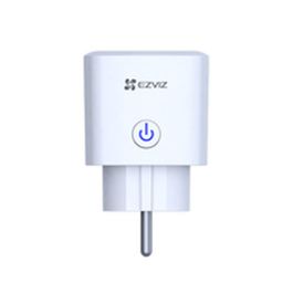 Ezviz Enchufe Inteligente T30 Compatible con Google Home y Alexa Control por Voz y App Wi-Fi 2.4GHz Ahorro Energía