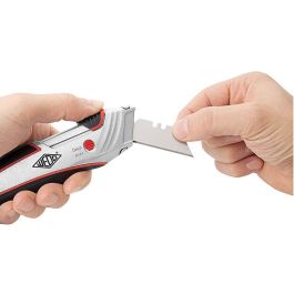 WEDO Cúter de Seguridad Profi, Cuchilla Retráctil, Negro/Rojo, con 5 Hojas de Recambio, 156mm Precio: 38.50000022. SKU: B12LMV48HK