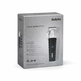 BaByliss E812E Cortapelos Lithium Power para Hombre con Cuchillas Japonesas, 8 Peines Guía, Batería 3h