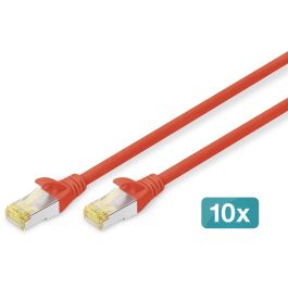 Digitus Cable de Red CAT 6A S/FTP Patchkabel, 1m, Rojo, Pack de 10 Precio: 37.50000056. SKU: B16SZH6QWB