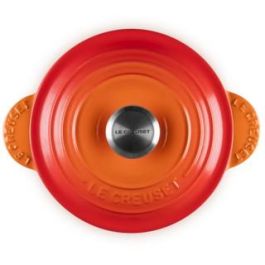 Le Creuset Cocotte de Hierro Fundido Esmaltado Redonda 18 cm, Color Volcánico