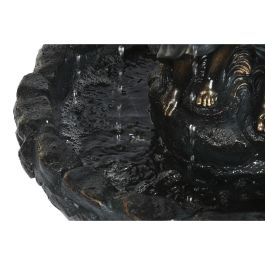 Fuente Terraza Y Jardin DKD Home Decor Azul Petroleo Negro 60 x 100 x 60 cm