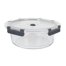 Quttin Fiambrera con Tapa, 1.3L, 20 x 20 x 8.5 cm (6 Unidades)