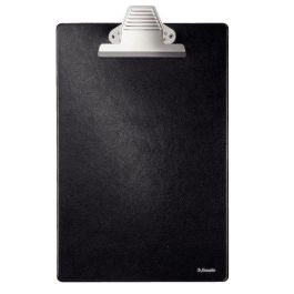 Esselte Carpeta A4 con pinza y base de plástico forrado, negro Precio: 7.49999987. SKU: B12RXLB9YS
