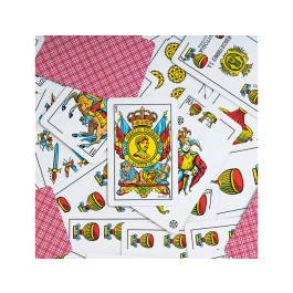 Fournier Baraja Española Nº35 50 Cartas Caras Catalanas 61.5x95mm Cartón 300g/m²
