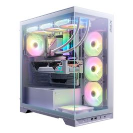 XPG Invader X BTF Midi Tower Blanco compatible con placas base ATX y Micro-ATX
