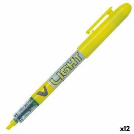 Marcador Fluorescente Pilot V Light Amarillo (12 Unidades) Precio: 23.50000048. SKU: S8422502