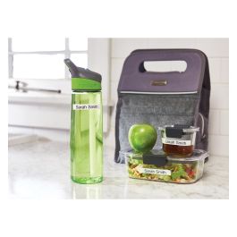 Dymo S0721620 Etiquetas LetraTag Plástico Negro sobre Amarillo 12 mm x 4 m