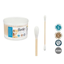 Caja 500 Bastoncillos Oidos Bambu Berilo 12X8CM (24 Unidades) Precio: 39.79000058. SKU: B1EBZP4CTA