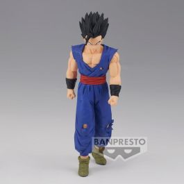 BANPRESTO Figura Son Gohan Ultimate Super Hero Solid Edge Works Dragon Ball Super 19cm