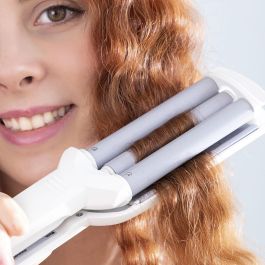 Plancha de Pelo Cerámica para Ondas Wavio InnovaGoods 55 W