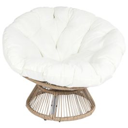 Butaca Giratoria Cancún Blanca Home Deco Factory Precio: 168.49999958. SKU: B1JWHVL7PB