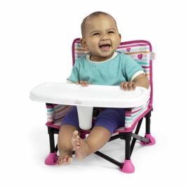 DISNEY BABY Silla elevadora Minnie Mouse, elevador Pop 'n Sit, interior, exterior, práctica y compacta, plegado rápido, rosa