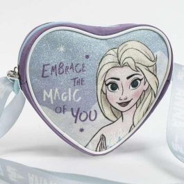Cerdá Bolso Corazón Frozen 15 x 14 x 4 cm para Niñas Mayores de 3 Años Azul