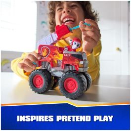 Spin Master SPI778988452851 Vehículo con Ruedas de Rescate y Figura Marcus de Patrulla Canina