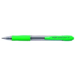 Boligrafo Rt. Pilot Supergrip Verde Claro (Tinta Azul) (Set de 12) Precio: 13.50000025. SKU: B12H7NR7BA