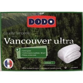 VVET 240 x 260 cm - dodo - templado - 100% de fibra de poliéster - para 2 personas - blanco VVET 240 x 260 cm - dodo - templado - 100% de fibra de poliéster - para 2 personas - blanco