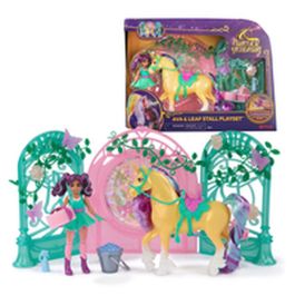 Spin Master SPI6072051 Set de Juego Mini Muñeca Ava y Leaf Color Reveal Unicorn Academy